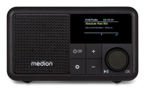 MEDION LIFE® S66822 Portable DAB+ Radio black