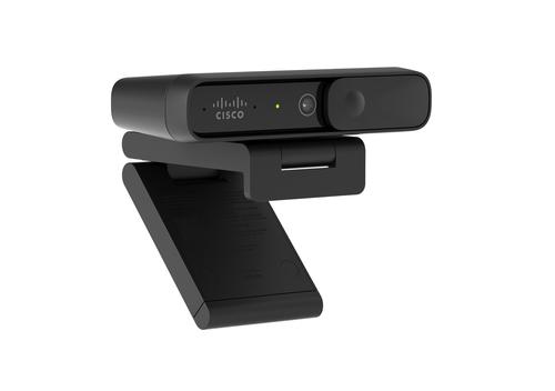 CISCO Desk Camera 1080p in Carbon Black with up to 1080p Full HD Video, Dual Microphones, Low-Light Performance, 1-Year Limited Hardware Warranty (CD-DSKCAMD-C-WW)