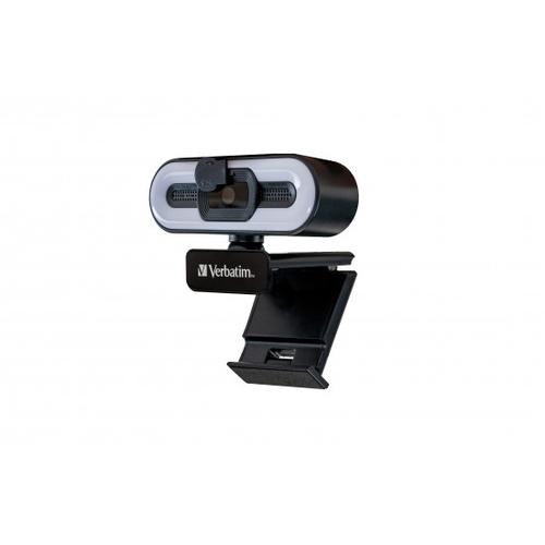 Verbatim Webcam with Micro + Light AWC-02 Full HD 1080p Autof retail