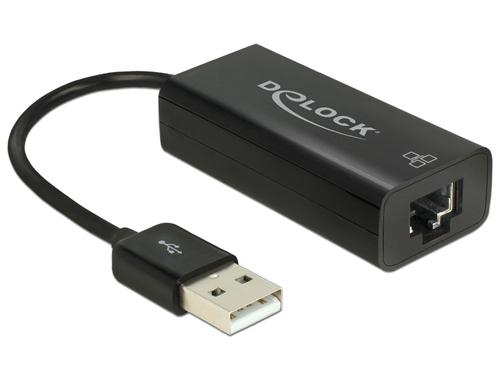 Delock USB Adapter A - RJ45 Straight/Butt