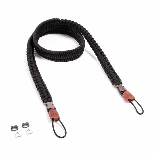 C-ROPE Camera strap Traveler from Paracord 125cm Silent Black retail