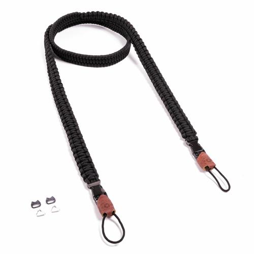 C-ROPE Silent Black Paracord Traveler 140cm Retail