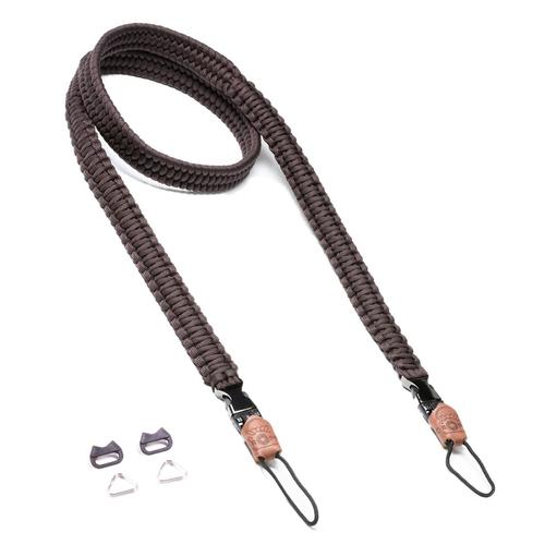 C-ROPE Camera strap Traveler from Paracord 125cm Dark Coffee retail