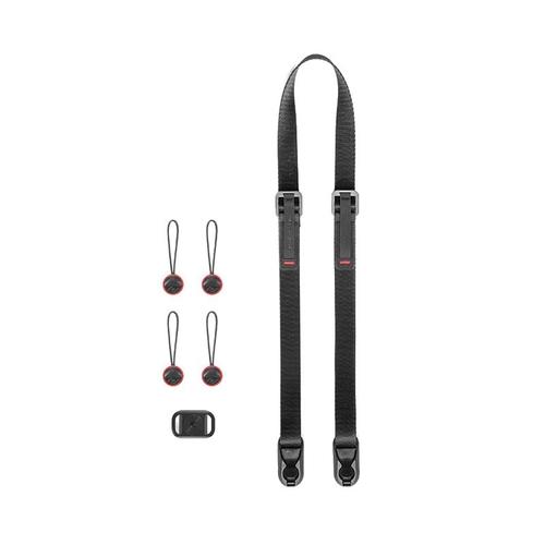 Peak Design L-BL-3 Strap Digital Camera, Aluminum, Nylon, Black