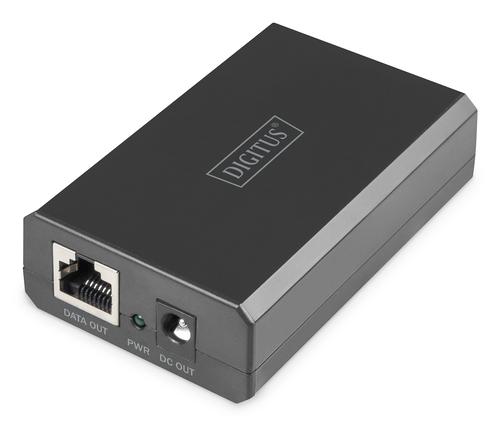 Digitus Gigabit Ethernet PoE Splitter, 802.3bt, 51 Watt (black)