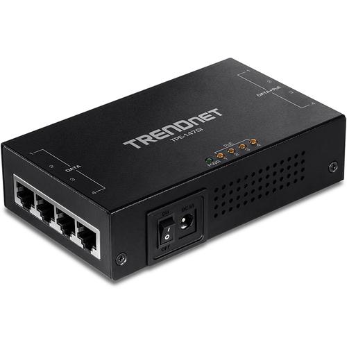 TRENDNET Injector Gbit PoE+ 30W 4-Port (65W total power)