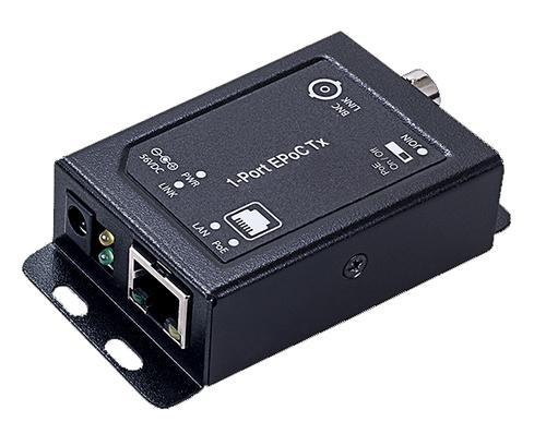 Wantec 2wIP E Adapter PoE-BNC-Client/Receiver 1-Port
