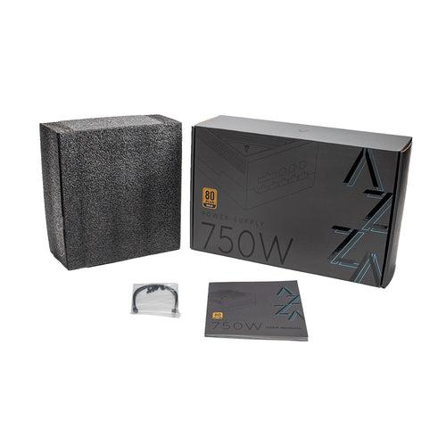 AZZA 750W ATX 80 Plus Bronze Power Supply ARGB 120mm Black
