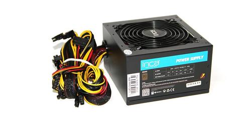 Inca Power Supply 650W 80+Bronze 1x120mm Fan/ATX 12V 2.4 sw