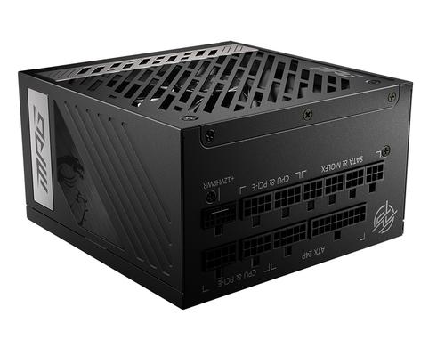 MSI MPG A1000G PCIE5 power supply