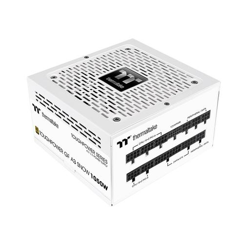 THERMALTAKE Toughpower GF A3 Snow 1050W (white, 1x 12VHPWR, 5x PCIe, cable management, 1050 watts)
