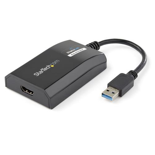 StarTech.com USB 3.0 to HDMI Adapter - DisplayLink Certified - 1080p (1920x1200) - USB Type-A to HDMI Display Adapter Converter for Monitor - External Video AND Graphics Card - Windows/Mac