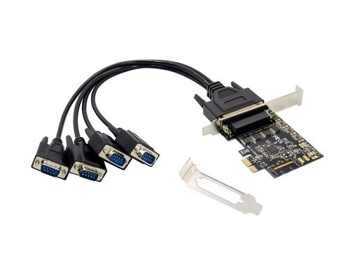 Conceptronic PCIe 1x Card 4xRS232 Serial 115200bps