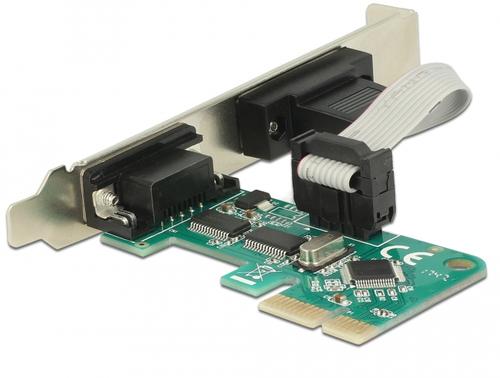 Delock PCI Express Card 2x Serial