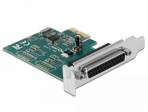 Delock PCI Express Card1x parallel ink. low profile Slotblec