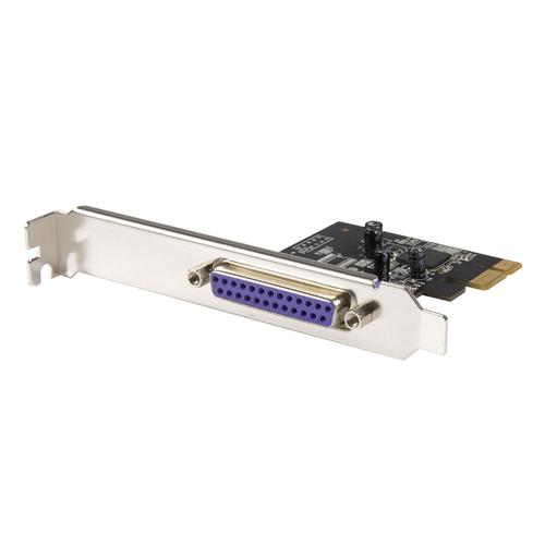 StarTech.com 1-Port Parallel PCIe Card - PCI Express to Parallel DB25 Adapter Card - Desktop Expansion LPT Controller for Printers, Scanners AND Plotters - SPP/ECP - Standard/Low Profile