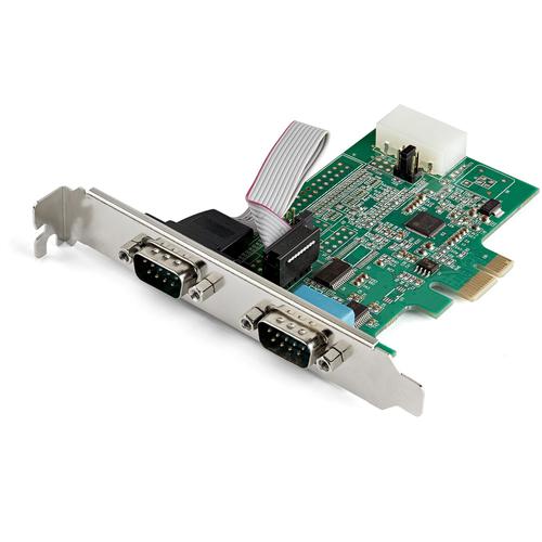 StarTech.com 2-port PCI Express RS232