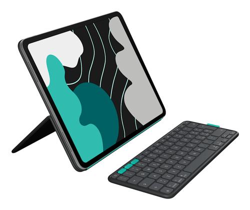 LOGITECH Flip Folio Keyboard Case Graphite