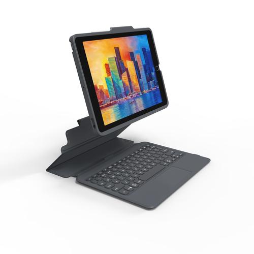 Zagg Keyboard Pro Keys with Trackpad—Apple—iPad 10.2—Black/Gray—Czech