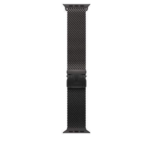 APPLE 49mm Black Titanium Milanese Loop
