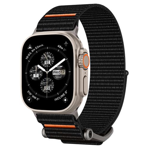 Spigen AMP05981 smart wearable accessory Band Black Nylon