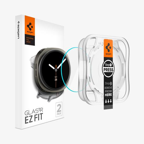 Spigen GLAS.tR EZ Fit Watch 8 (40mm) Screen Protector