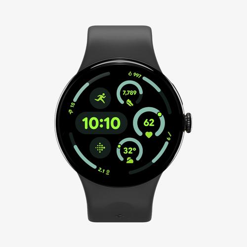Spigen Nano Pop Pixel Watch 4 (45mm) Band Black Sesame