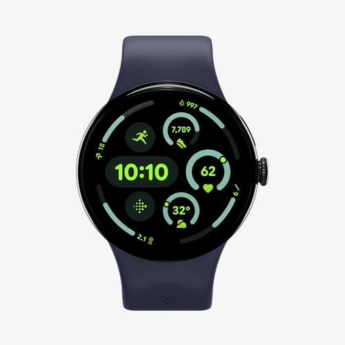 Spigen Nano Pop Pixel Watch 4 (41mm) Band Blueberry Navy