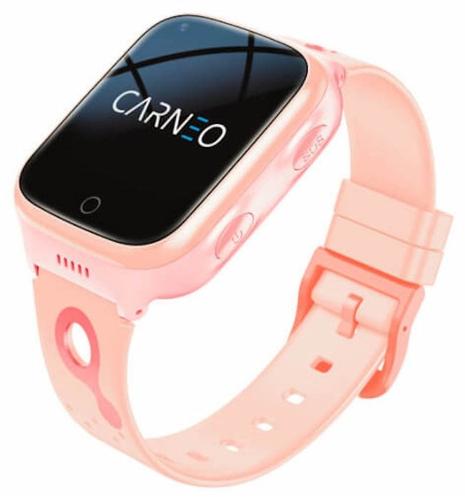 Carneo GUARDKID+ 4G 3.66 cm (1.44 in) IPS 41 mm Digital 240 x 240 pixel Touchscreen Pink Wi-Fi GPS (satellite)