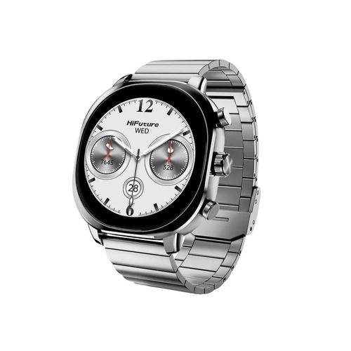 Hifuture AIX 3.63 cm (1.43) AMOLED digital touchscreen display, silver, 466 x 466 pixels