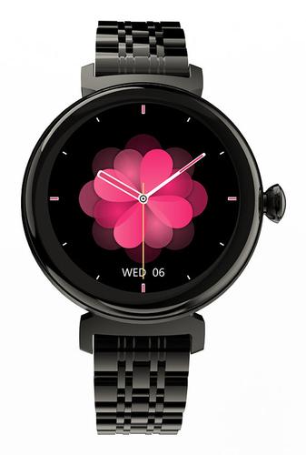 Hifuture 2.64 cm (1.04) AMOLED digital touchscreen with a 340 x 340 pixel resolution. Black
