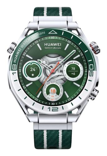 Huawei Huawei WATCH Ultimate 2 3.81 cm (1.5) AMOLED 47.8 mm Digital 466 x 466 pixels Touchscreen 4G Chrome, Green Wi-Fi GPS (satellite)
