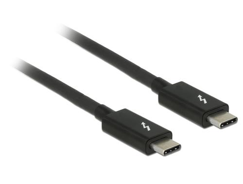 Delock Thunderbolt-Cable 3 USB C - USB C St/Steel 1.00m