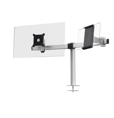 Durable Monitor holder PRO 1. 1Tablet Stand Silver.