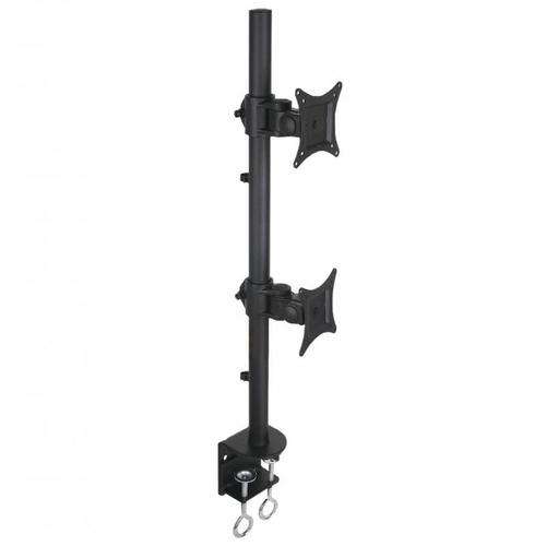 Techly ICA-LCD-350-D monitor mount / stand, 27-inch, Black Desk