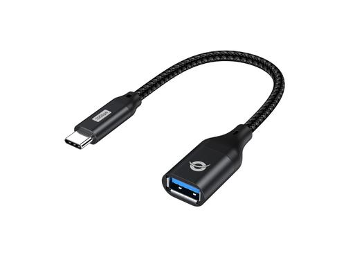 Conceptronic USB-C3.2 to USB-A3.0 10Gbps 0.20m adapter sw