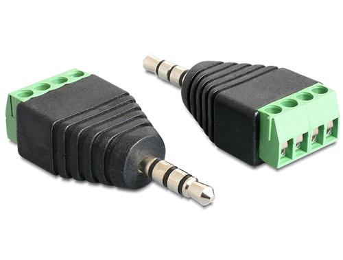 Delock Adapter Terminal Block 4Pin - 3.5mm Clip Connector