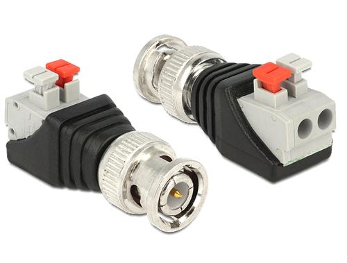 Delock Adapter Terminal Block 2Pin - BNC Connector