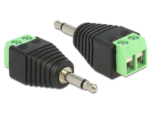 Delock Adapter Terminal Block 2Pin - 3.5mm Clip Connector