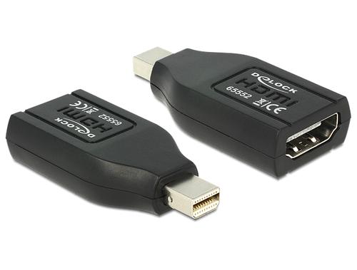 Delock Mini DisplayPort to HDMI adapter, suitable for both source and sink