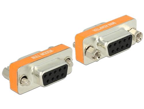 Delock D-Sub9 adapter - D-Sub9 Bu/Bus