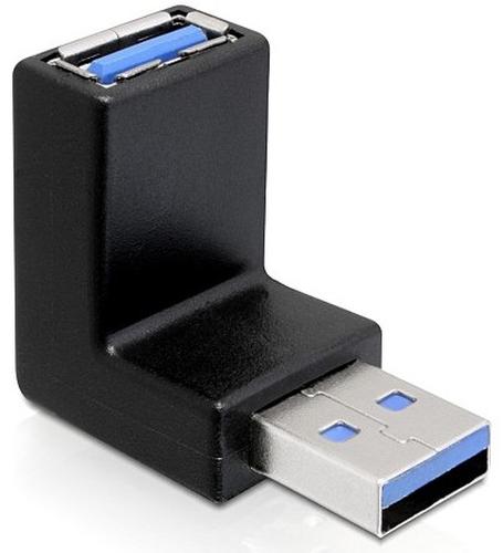 Delock USB3.0 Adapter A - A St/Bu 270° gew. vertikal