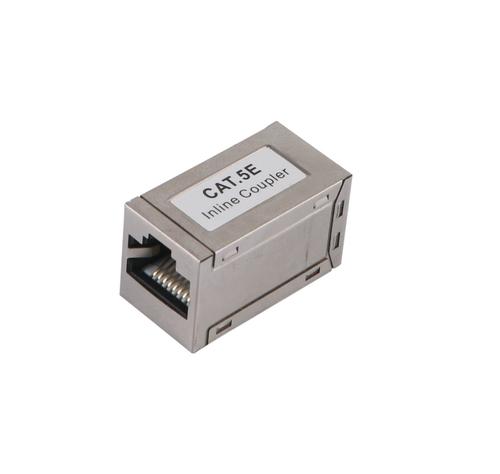 Equip Inline-Coupler Cat5e RJ45 8P8C shielded 100MHz poly bag