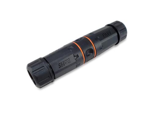 Equip Inline Couplers Cat6a RJ45 IP68 Out/indoor Bu/But 250MHz Polybags