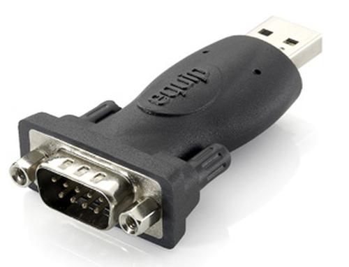 Equip USB-A to Serial RS232 DB9 Prolific St/St