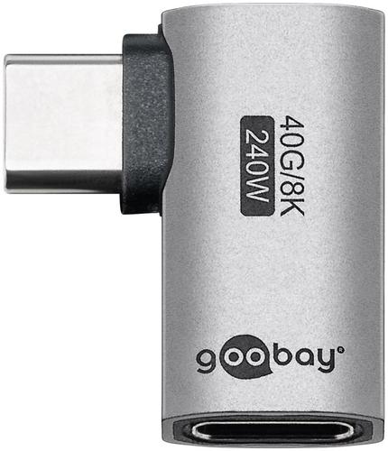 Goobay USB-C Adapter Horizontal 90°, USB4 | 74441