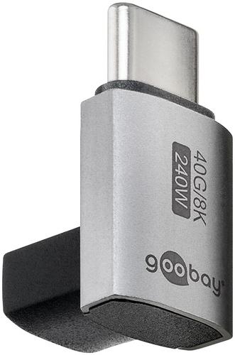 Goobay USB-C Adapter, Vertical 90° Short