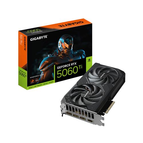 GIGABYTE GeForce RTX 5060 Ti WINDFORCE OC 8G (DLSS 5, 3x DisplayPort, 1x HDMI 2.1)