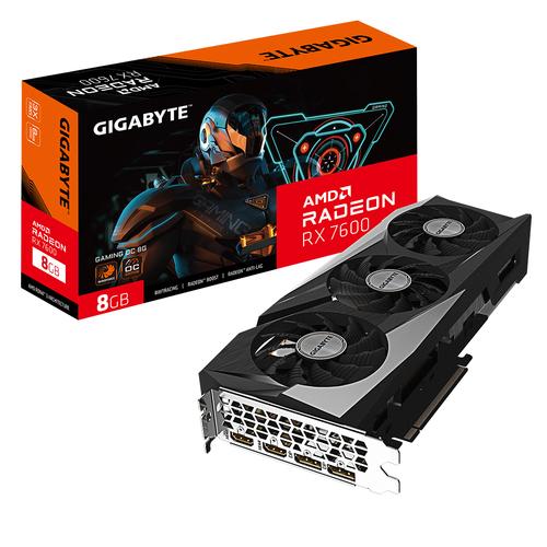 GIGABYTE GAMING Radeon RX 7600 OC