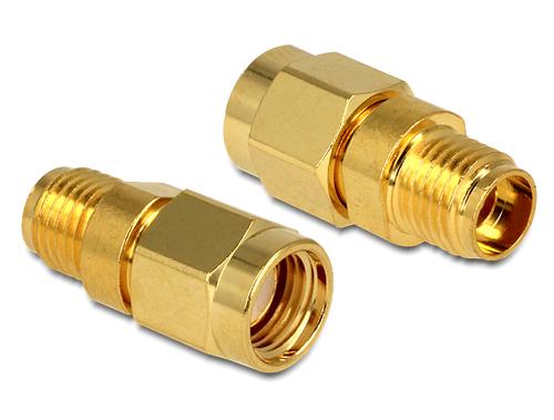 Delock HF Adapter RP-SMA to SMA St/Bus
